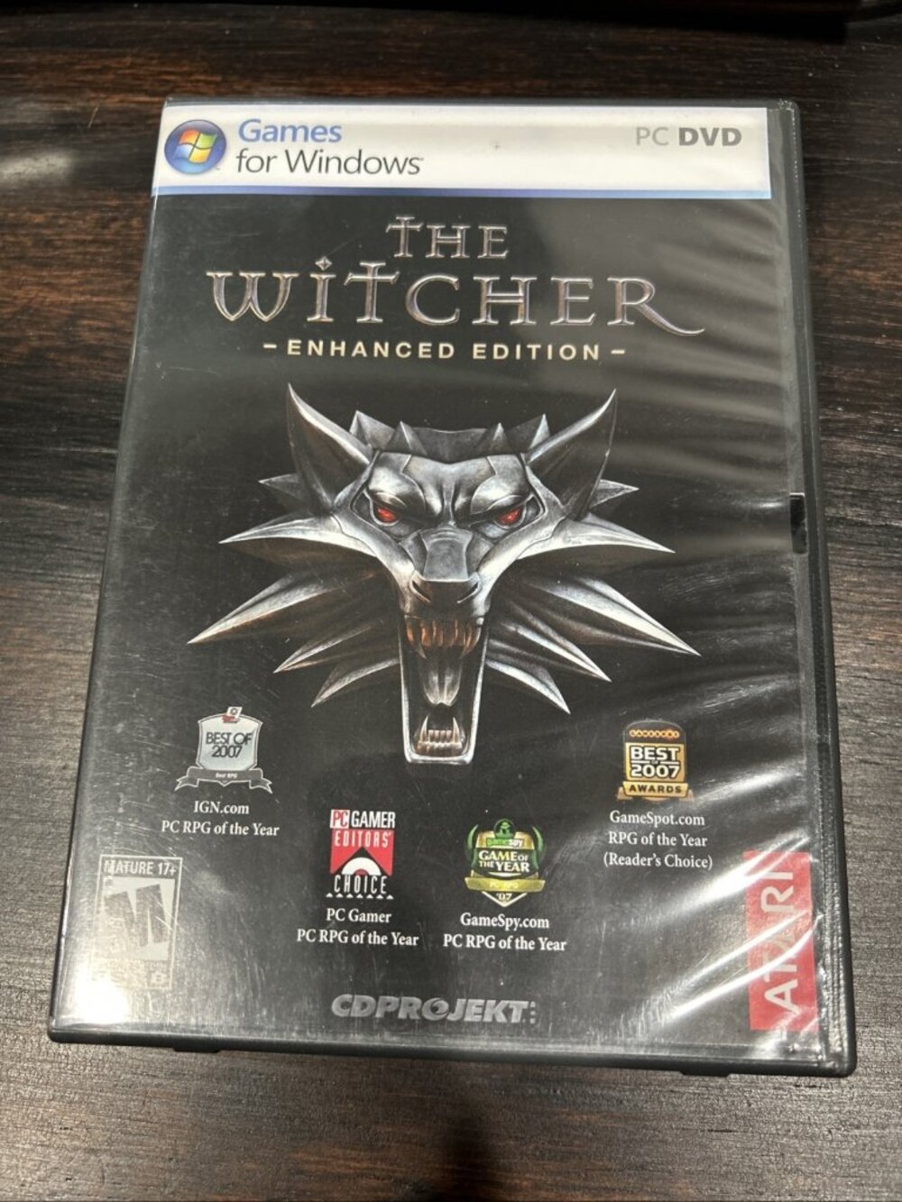 The Witcher Enhanced Edition PC DVD-ROM Action RPG Complete w/ Manual